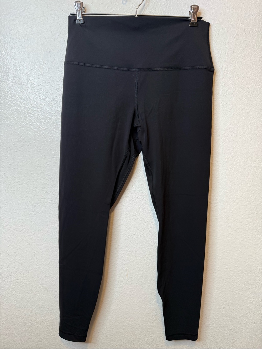 Lululemon Align Leggings Classic Black High Waist Size 10 Gym Workout Pilates